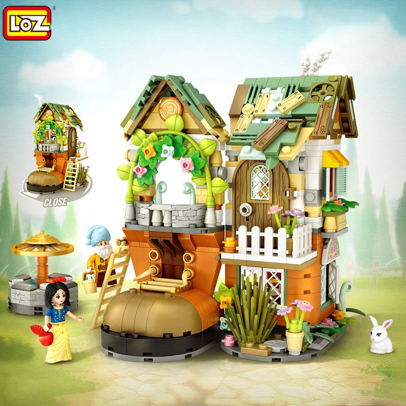 LOZ Mini Architecture Building Blocks Toys for Kids over 6 Years City Friends Forest House Bricks for Girl Gift Juguetes Bloques
LOZ Mini Architecture Building Blocks Toys for Kids over 6 Years City Friends Forest House Bricks for Girl Gift Juguetes Bloques