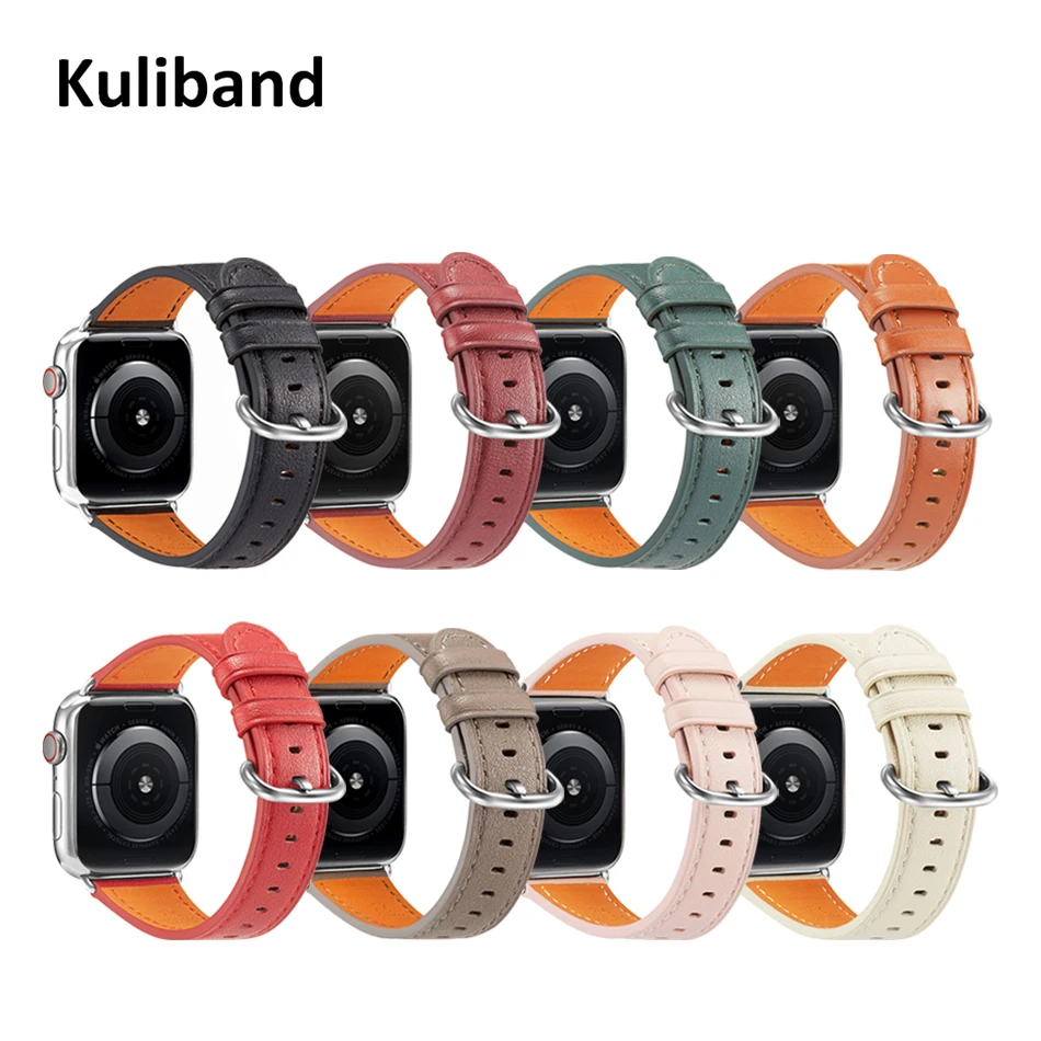 Leather Band for Apple Watch SE/6/5/4/3/2/1 38mm 40mm Bracelet Replacement Watchband Loop Wirst Strap for iWatch 6/SE 42mm 44mm
Leather Band for Apple Watch SE/6/5/4/3/2/1 38mm 40mm Bracelet Replacement Watchband Loop Wirst Strap for iWatch 6/SE 42mm 44mm
