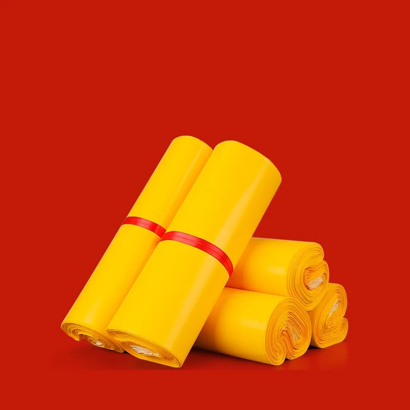 100 шт., желтые толстые пакеты для экспресс-доставки 
100 шт., желтые толстые пакеты для экспресс-доставки