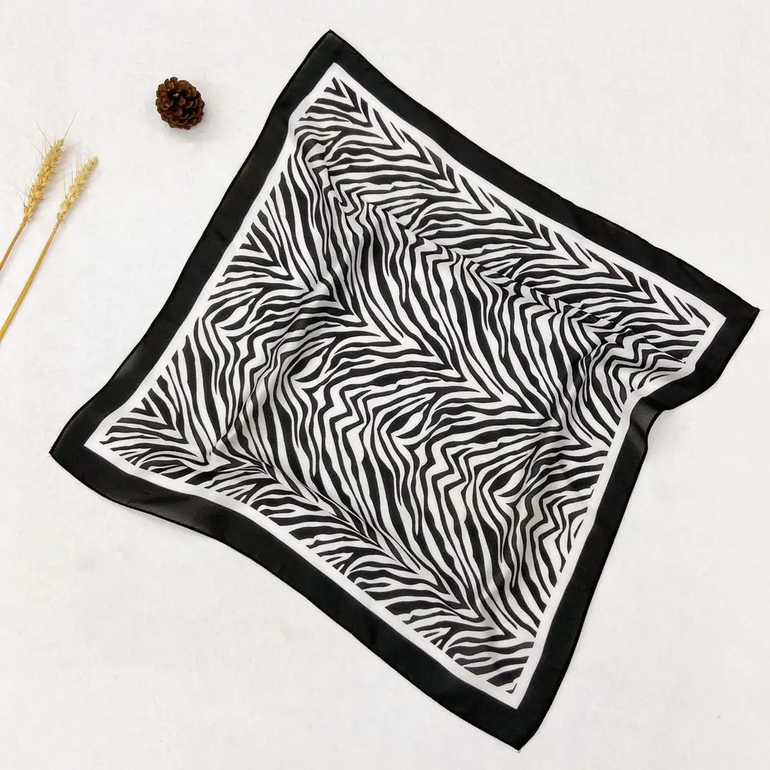 Zebra Leopard Satin Scarf for Women Girls Soft Animal Print Silk Square Scarves Summer Foulard 2 PCS/ Pack
Zebra Leopard Satin Scarf for Women Girls Soft Animal Print Silk Square Scarves Summer Foulard 2 PCS/ Pack