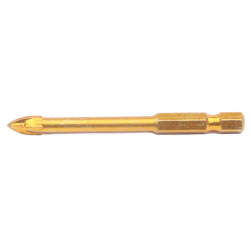 10 Titanium Ceramic Tile Glass Drill Bit Tungsten Carbide Cross Spear Head 6mm T
10 Titanium Ceramic Tile Glass Drill Bit Tungsten Carbide Cross Spear Head 6mm T