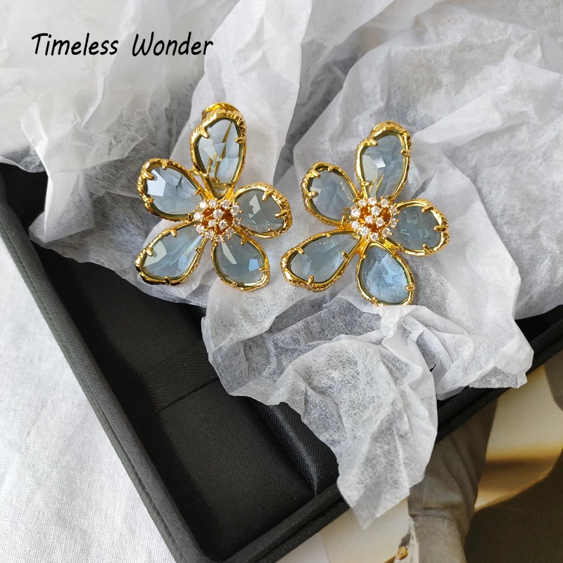 Timeless Wonder Glam Crystal Floral Statement Drop Earrings Women Jewelry Punk Designer Boho Trendy Hiphop Top Runway Ins 6643
Timeless Wonder Glam Crystal Floral Statement Drop Earrings Women Jewelry Punk Designer Boho Trendy Hiphop Top Runway Ins 6643