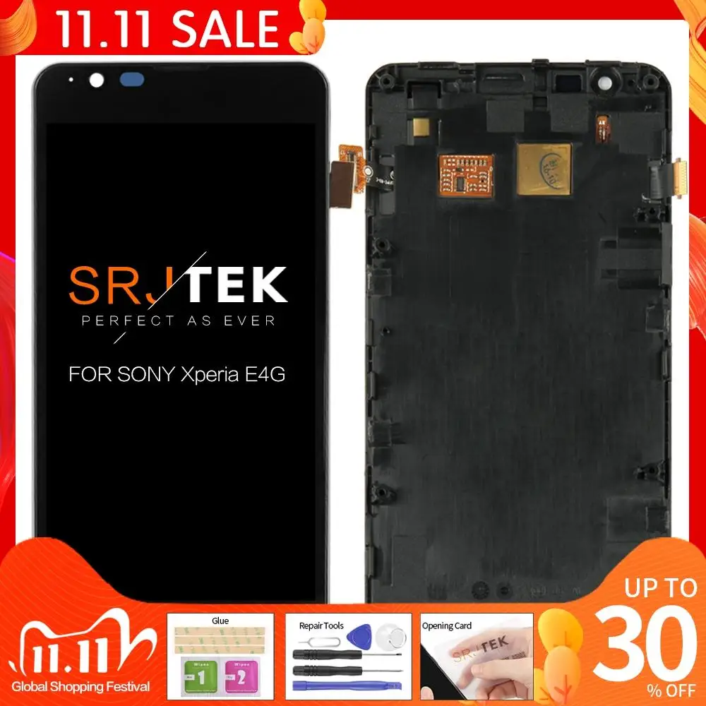 Оригинальный ЖК-дисплей 4,7 ''для SONY Xperia E4G E2003 E2033, сенсорный экран с рамкой, дигитайзер в сборе для SONY Xperia E4G LCD
Оригинальный ЖК-дисплей 4,7 ''для SONY Xperia E4G E2003 E2033, сенсорный экран с рамкой, дигитайзер в сборе для SONY Xperia E4G LCD