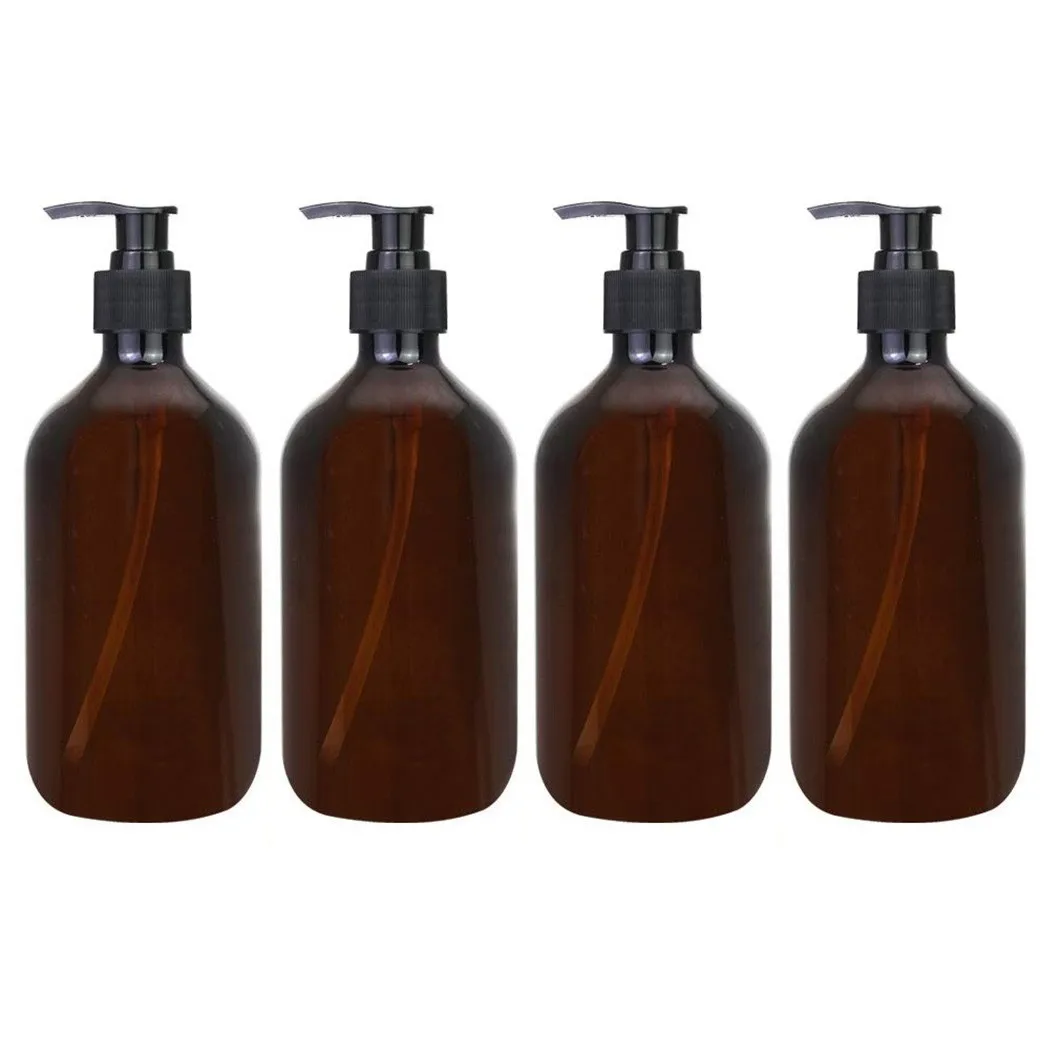 4PC 500ml Soap Empty Pump Bottles Round Shoulder Long Neck Shower Gel Bottle With Screw Pump Shampoo Bottle Shower Gel Bottle
4PC 500ml Soap Empty Pump Bottles Round Shoulder Long Neck Shower Gel Bottle With Screw Pump Shampoo Bottle Shower Gel Bottle