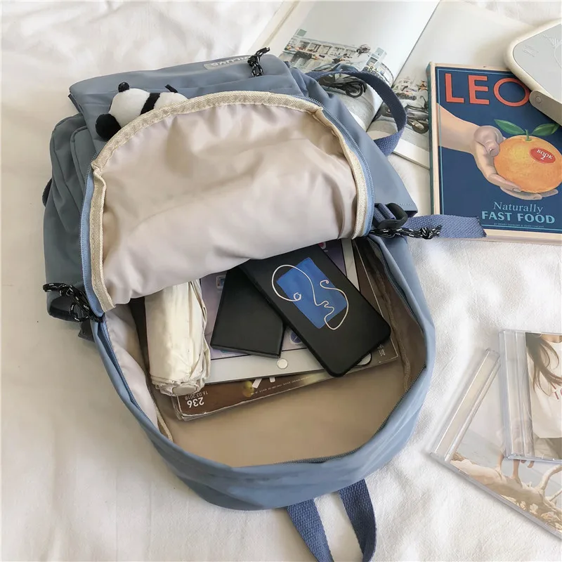 DCIMOR New Waterproof Nylon Women Backpack Large Capacity Insert Buckle Schoolbag For Teenager Girls Travel Bag Book Mochilas 
DCIMOR New Waterproof Nylon Women Backpack Large Capacity Insert Buckle Schoolbag For Teenager Girls Travel Bag Book Mochilas