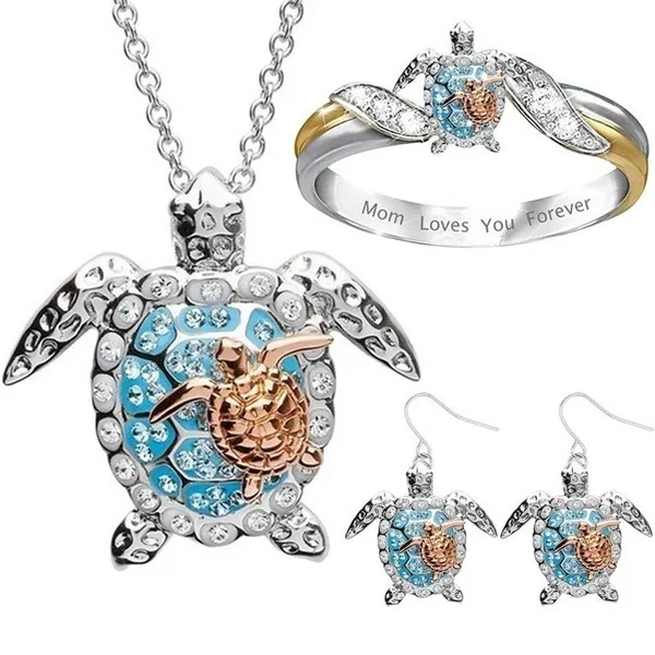 Hot Style Animal Set Beach Turtle Earring Set Jewelry Sets for Women Jewellery Set Wedding Shoes Bride Cartoon Jewelry
Hot Style Animal Set Beach Turtle Earring Set Jewelry Sets for Women Jewellery Set Wedding Shoes Bride Cartoon Jewelry