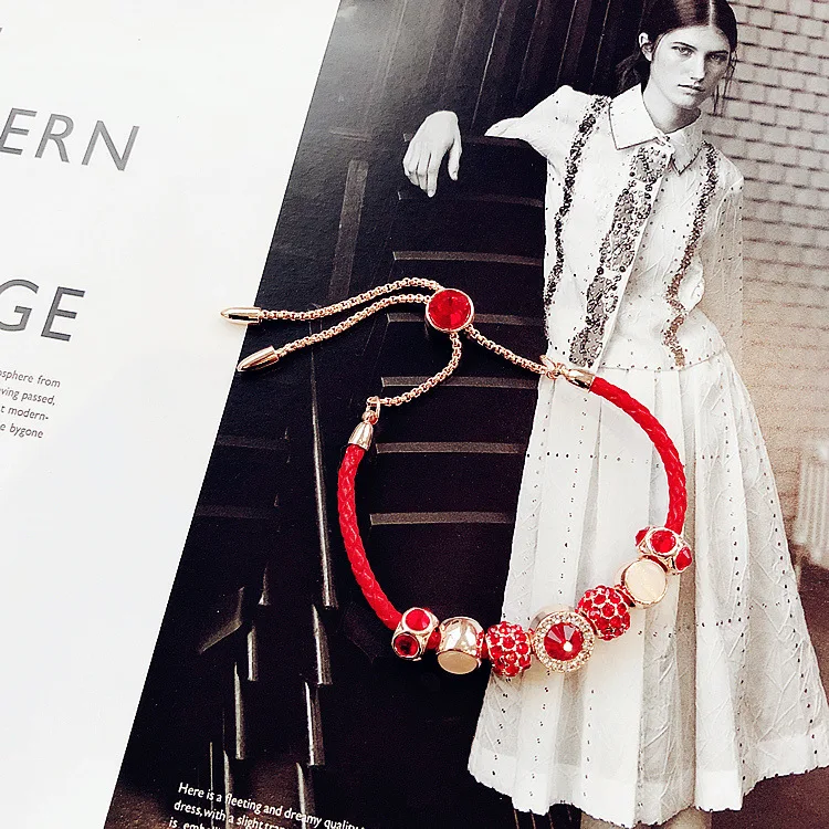 Fashion girl bracelet personality red rope bracelet simple wild female bracelet jewelry hot sale
Fashion girl bracelet personality red rope bracelet simple wild female bracelet jewelry hot sale