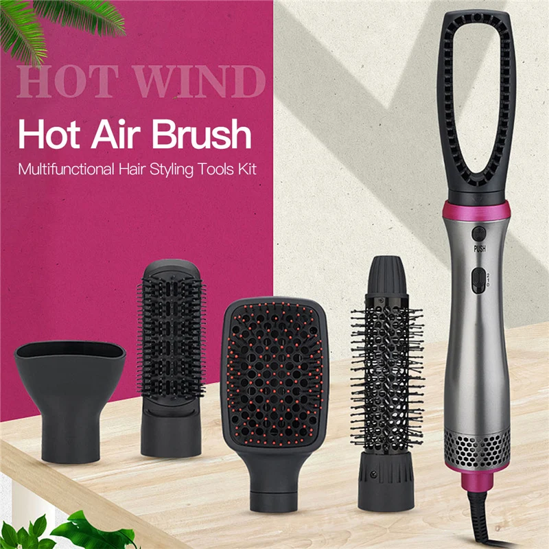 5 In 1 MultiFunctional Hair Dryer Comb Hot Air Styler Comb Straightening Curling Iron Roll Styling Brush Hair Styling Tool
5 In 1 MultiFunctional Hair Dryer Comb Hot Air Styler Comb Straightening Curling Iron Roll Styling Brush Hair Styling Tool