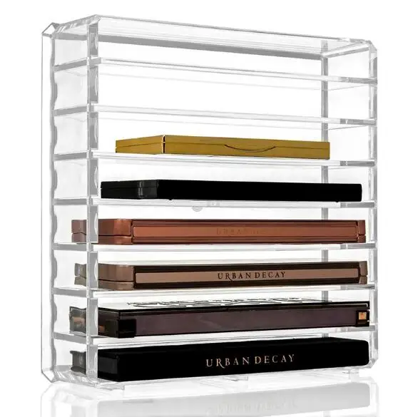 Grid lattice transparent acrylic eyeshadow lipstick holder pen holder makeup brush storage box makeup storage desktop storage
Grid lattice transparent acrylic eyeshadow lipstick holder pen holder makeup brush storage box makeup storage desktop storage