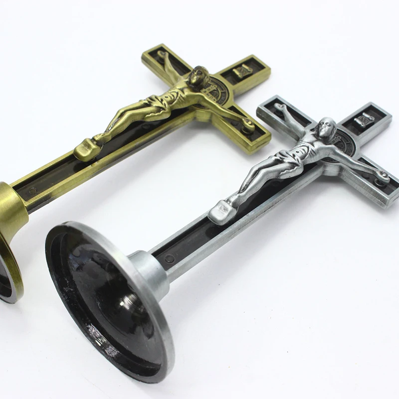 Metal Crucifix Christ Decoration Icon Religious Ornament Office Jesus Christ Statue Icon Decoration
Metal Crucifix Christ Decoration Icon Religious Ornament Office Jesus Christ Statue Icon Decoration