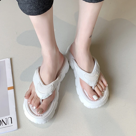 Lucyever Thick Sole Women Flip Flop Summer Clip Toe Soft Platform Slippers Woman 2021 Fashion Med Heels Beach Shoes Sandals
Lucyever Thick Sole Women Flip Flop Summer Clip Toe Soft Platform Slippers Woman 2021 Fashion Med Heels Beach Shoes Sandals