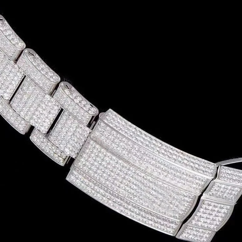 Top quality watch Blue dial Date-just- Full Diamonds Clasp Sapphire glass Automatic Mechanical ETA Noob 3135 movement 1:1 Iced o
Top quality watch Blue dial Date-just- Full Diamonds Clasp Sapphire glass Automatic Mechanical ETA Noob 3135 movement 1:1 Iced o