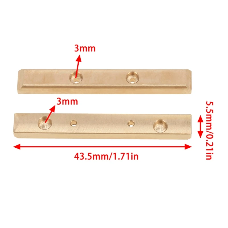 Rails RC Crawler Car Accessories Brass Boulder Bars 2 Brass Diff Cover Front K3NE
Rails RC Crawler Car Accessories Brass Boulder Bars 2 Brass Diff Cover Front K3NE