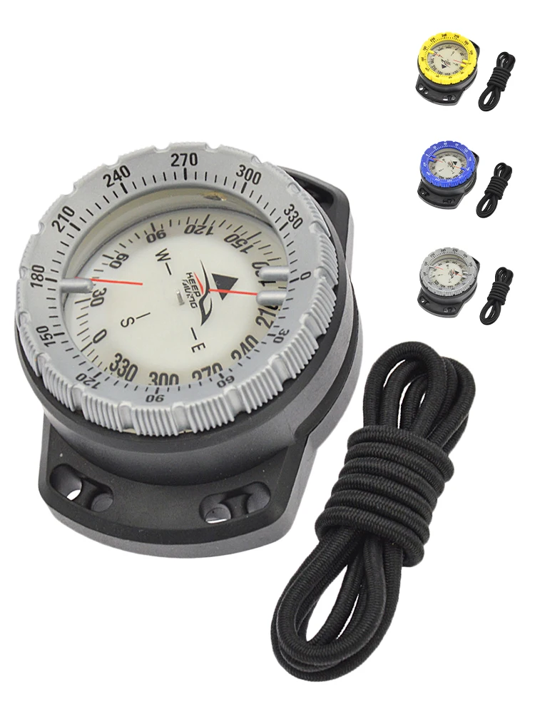 Underwater Compass Scuba Diving Navigation Compass Portable 50m Waterproof Luminous Dial with Wrist Strap Survive Equipment
Underwater Compass Scuba Diving Navigation Compass Portable 50m Waterproof Luminous Dial with Wrist Strap Survive Equipment