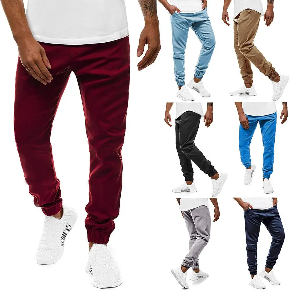 Casual Pants for Men Sweatpants Solid color Tether Joggers & Sweats Trousers Pants Slim Fit Outwear
Casual Pants for Men Sweatpants Solid color Tether Joggers & Sweats Trousers Pants Slim Fit Outwear