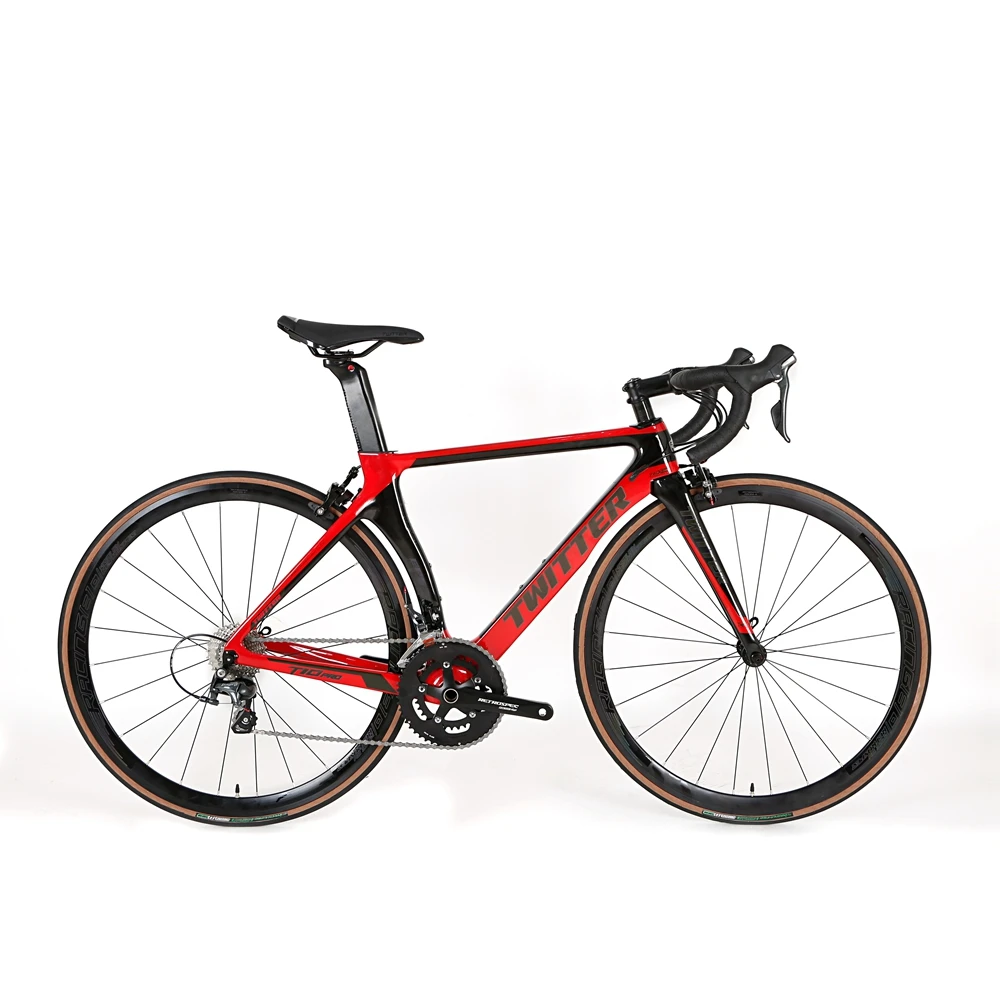 TWITTER /OEM T10 shimano 4700-20S Double V Brake bycicle carbon areroic frame roadbike road bike for men 700C carbon bike frame
TWITTER /OEM T10 shimano 4700-20S Double V Brake bycicle carbon areroic frame roadbike road bike for men 700C carbon bike frame