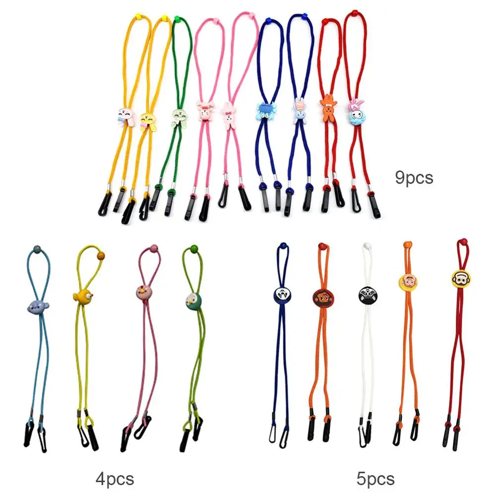 4/5/9pcs Adjustable Face Mask Cover Cartoon Lanyard Kids Adults Glasses Holder Rope Earloop Non Slip Hanging Neck String
4/5/9pcs Adjustable Face Mask Cover Cartoon Lanyard Kids Adults Glasses Holder Rope Earloop Non Slip Hanging Neck String