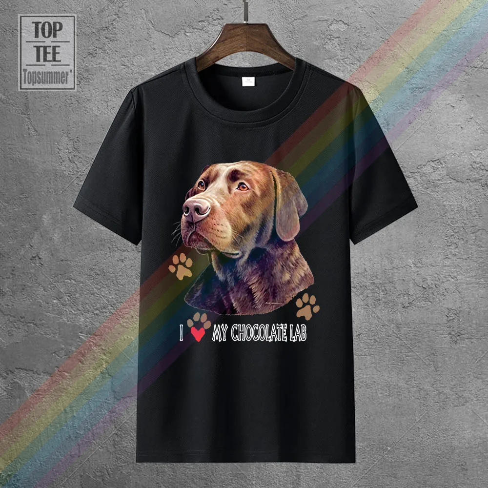 Personalised T Shirts T Shirt Casual Short Sleeve For Men Clothing Summer Men'S I Love My Chocolate Labrador Dog T Shirt
Personalised T Shirts T Shirt Casual Short Sleeve For Men Clothing Summer Men'S I Love My Chocolate Labrador Dog T Shirt