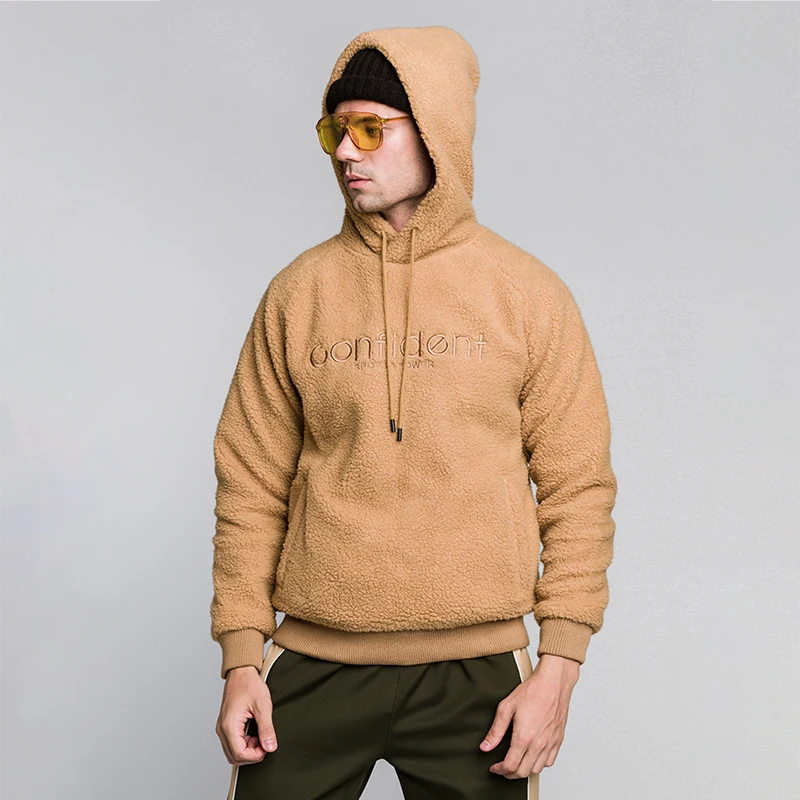 2020 Winter Streetwear Men's Fleece Embroidered Hooded Long Sleeve Lamb Wool Coat Warm Pullover Couple Sweatshirt ropa hombre
2020 Winter Streetwear Men's Fleece Embroidered Hooded Long Sleeve Lamb Wool Coat Warm Pullover Couple Sweatshirt ropa hombre