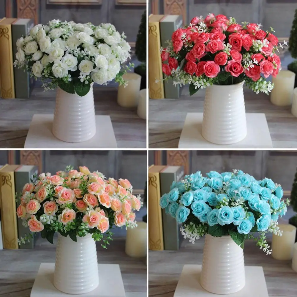 30cm Bouquet 15 Heads Rose Pink Silk Peony Artificial Flowers Bouquet Fake Flowers For Wedding Home Party Decoration
30cm Bouquet 15 Heads Rose Pink Silk Peony Artificial Flowers Bouquet Fake Flowers For Wedding Home Party Decoration