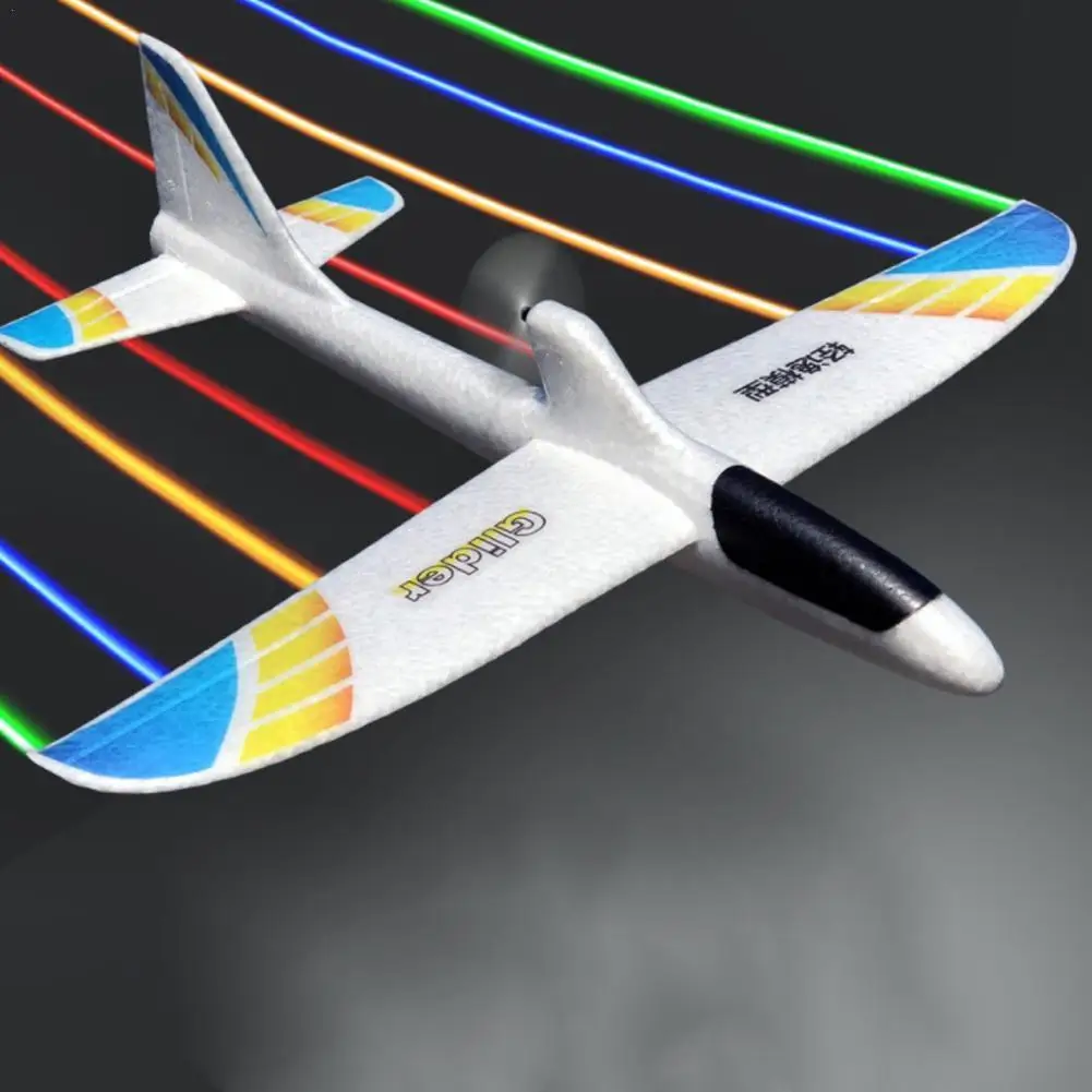 36cm Hand Throw Lighting Up Flying Plane Glow In The Dark Toys Foam Airplane Model Led Game Toys For Children
36cm Hand Throw Lighting Up Flying Plane Glow In The Dark Toys Foam Airplane Model Led Game Toys For Children