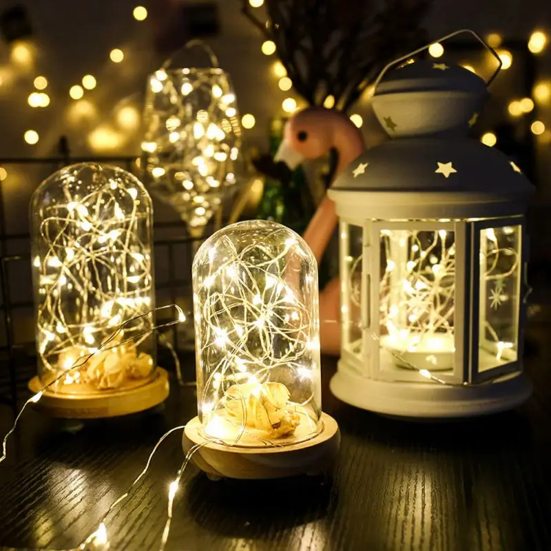 2m Copper Wire LED String Lights Powered By Battery Waterproof Christmas Home Festival Lighting Decoration
2m Copper Wire LED String Lights Powered By Battery Waterproof Christmas Home Festival Lighting Decoration