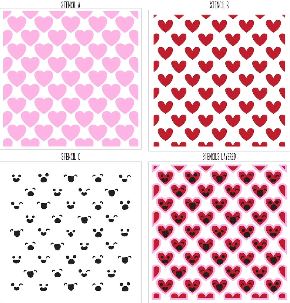 Heart Pattern Stencil New Arrival 2021 Diy Molds Scrapbooking Paper Making Cuts Crafts Template Handmade Card
Heart Pattern Stencil New Arrival 2021 Diy Molds Scrapbooking Paper Making Cuts Crafts Template Handmade Card