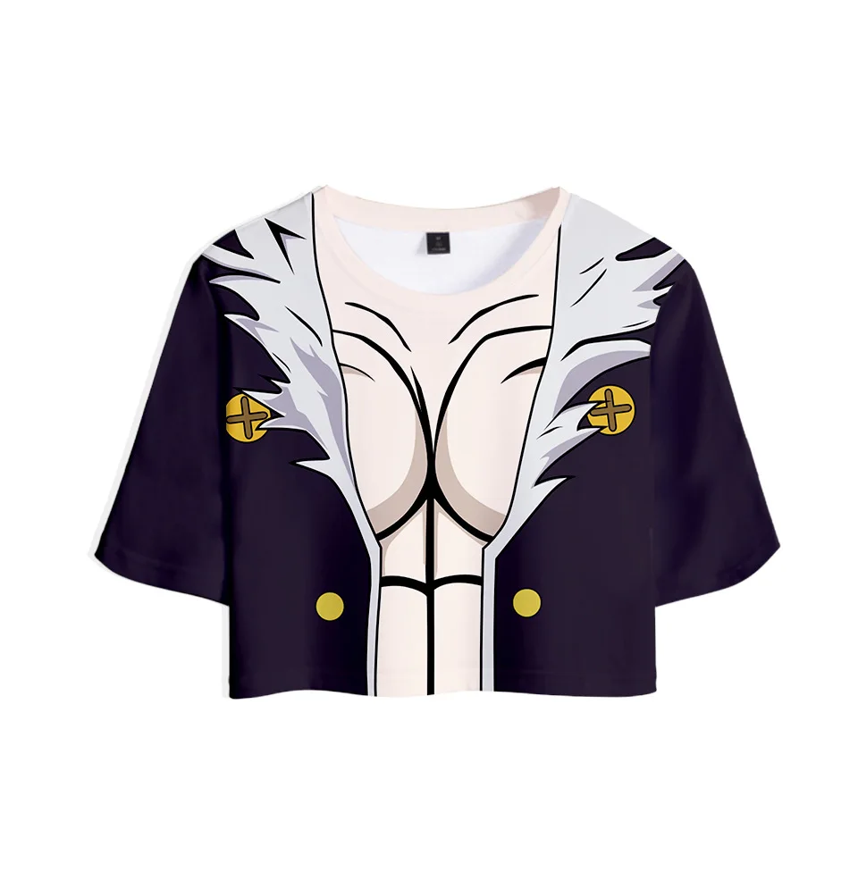 Новые модные аниме 3D кроп-топы Hunter X Hunter Hisoka Harajuku рубашки женские с коротким рукавом смешная 3D Футболка женская Прямая поставка 
Новые модные аниме 3D кроп-топы Hunter X Hunter Hisoka Harajuku рубашки женские с коротким рукавом смешная 3D Футболка женская Прямая поставка