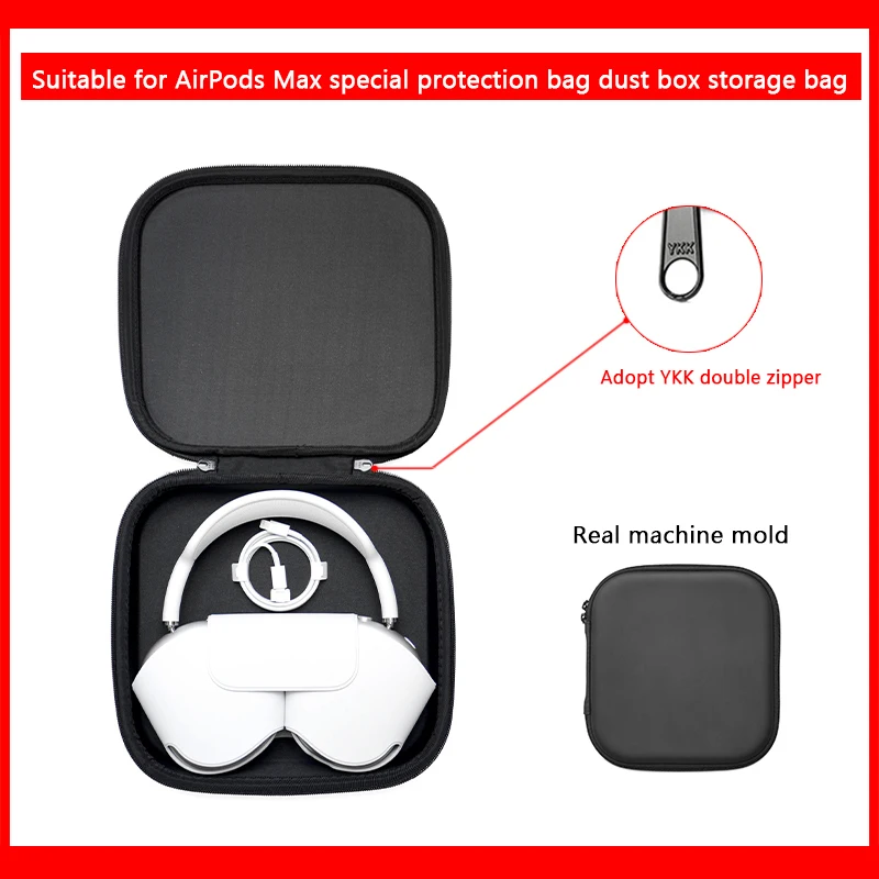Suitable For Airpods Max Case Wireless Headset Portable Earphone Storage Protective Bag Earphone Cover
Suitable For Airpods Max Case Wireless Headset Portable Earphone Storage Protective Bag Earphone Cover