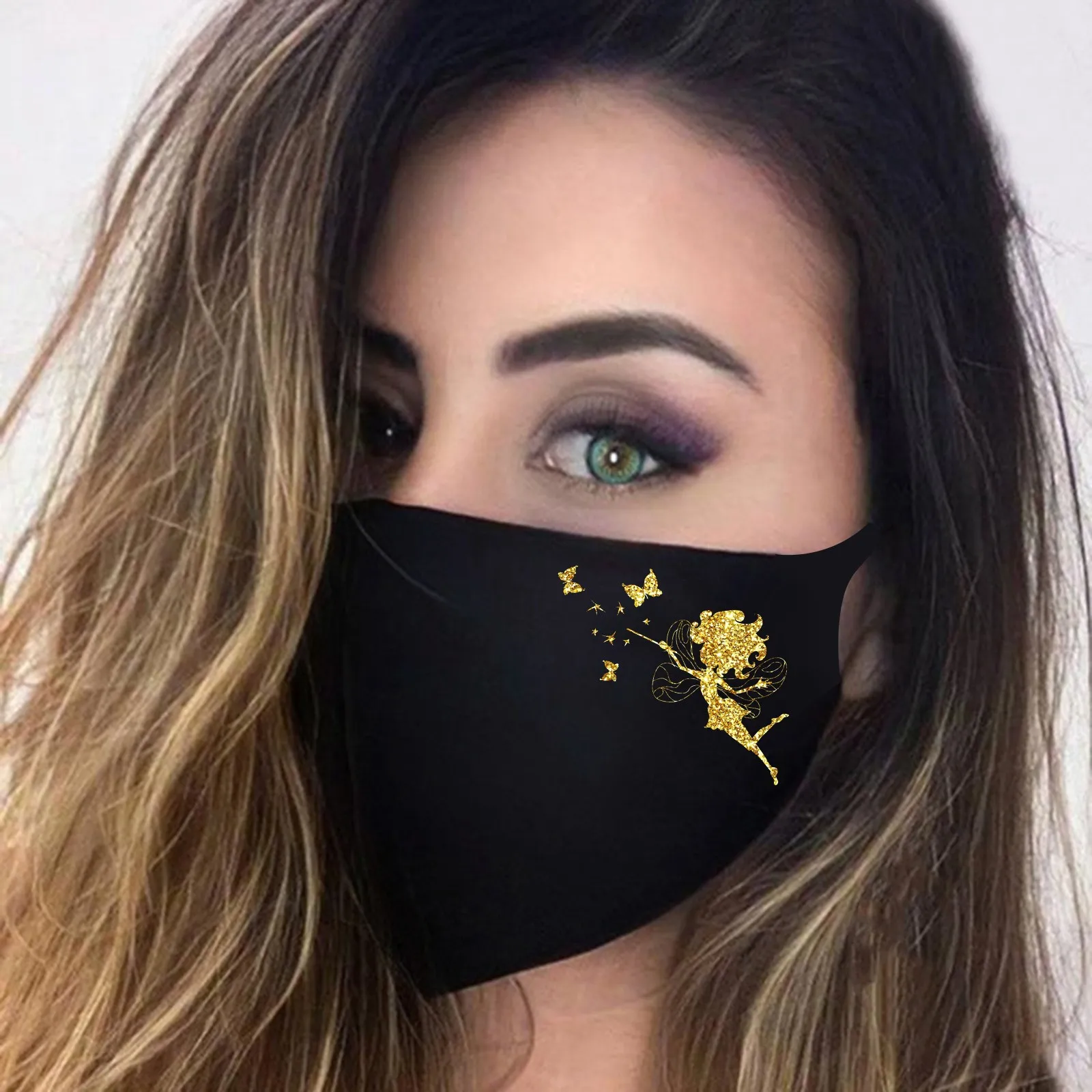 1pc Adorable Mask Reusable Anti Dust Face Mouth Cover Golden Angel Heart Mask Warm Windproof Protection Mask For Adults
1pc Adorable Mask Reusable Anti Dust Face Mouth Cover Golden Angel Heart Mask Warm Windproof Protection Mask For Adults