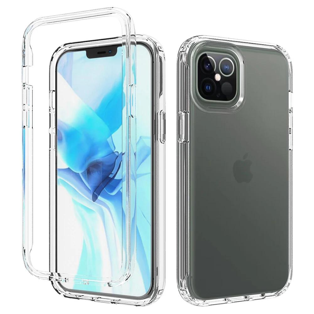 UYFRATE Shockproof Hybrid 2 Layer Transparent Clear Case For iPhone 12 Pro Max 11 XS XR X 8 7 Plus 6 Gradient Soft Back Cover
UYFRATE Shockproof Hybrid 2 Layer Transparent Clear Case For iPhone 12 Pro Max 11 XS XR X 8 7 Plus 6 Gradient Soft Back Cover