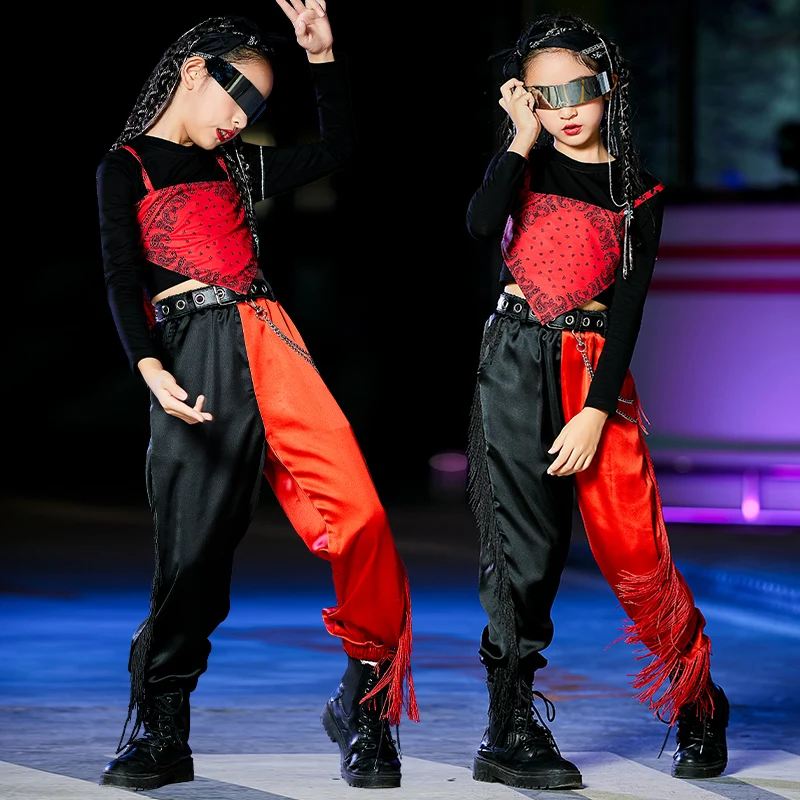 Children'S Jazz Dance Costumes Hip-Hop Clothes Catwalk Street Dance Wear Girls Practice Clothes Cheerleader Rave Outfits DN10489
Children'S Jazz Dance Costumes Hip-Hop Clothes Catwalk Street Dance Wear Girls Practice Clothes Cheerleader Rave Outfits DN10489