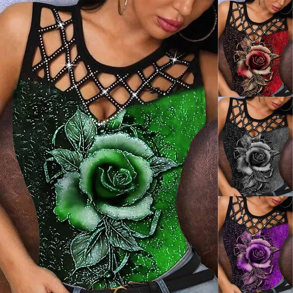 Womens Sleeveless Mesh Floral Printing T Shirt Casual Blouse Loose Tunic Tops Vintage Aesthetic Streetwear Peace Sign Floral
Womens Sleeveless Mesh Floral Printing T Shirt Casual Blouse Loose Tunic Tops Vintage Aesthetic Streetwear Peace Sign Floral