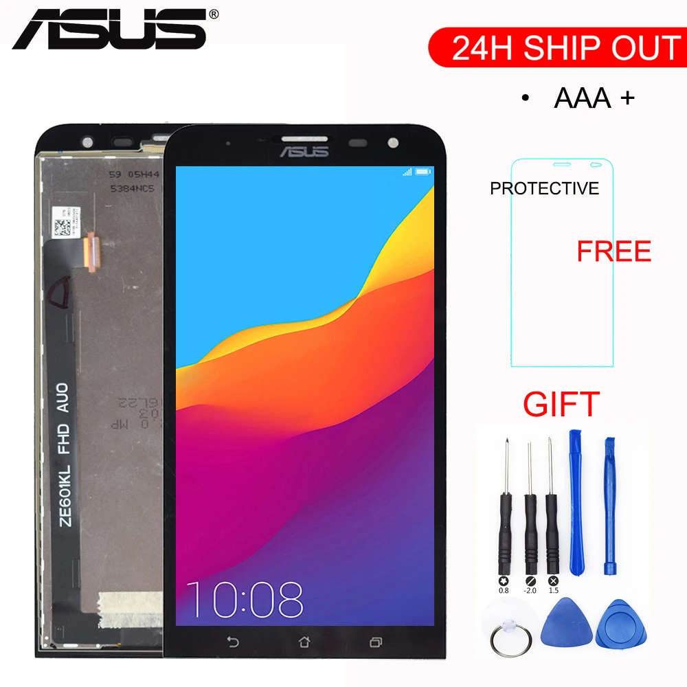 ORIGINAL 6.0'' 1920x1080 IPS LCD For ASUS Zenfone 2 Laser ZE601KL LCD Display Z011D ZE 601KL Touch Screen Digitizer Replacement
ORIGINAL 6.0'' 1920x1080 IPS LCD For ASUS Zenfone 2 Laser ZE601KL LCD Display Z011D ZE 601KL Touch Screen Digitizer Replacement