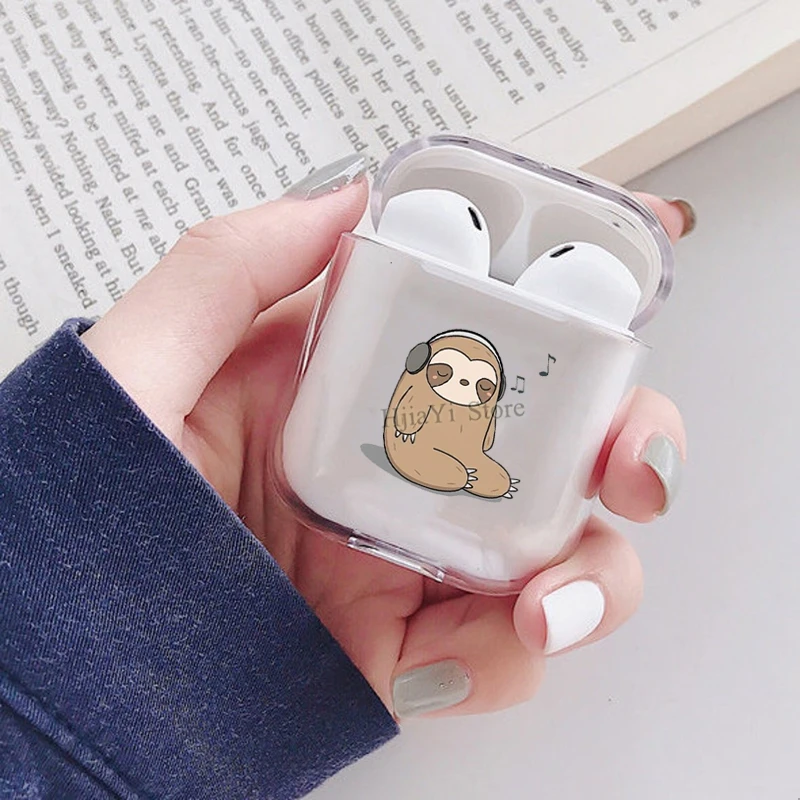 kawaii sloth Soft TPU Case For Apple AirPods 2 Transparent Earphone Case For Airpods 1 Funda Capa
kawaii sloth Soft TPU Case For Apple AirPods 2 Transparent Earphone Case For Airpods 1 Funda Capa