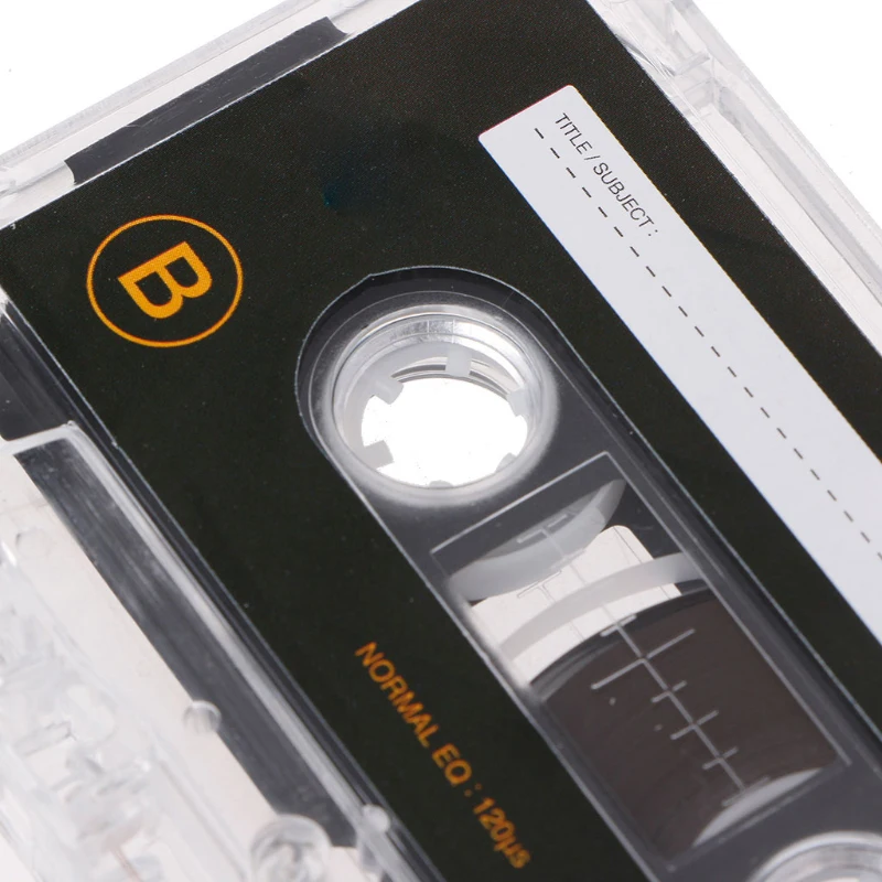 Standard Cassette Blank Tape Empty 60 Minutes Audio Recording For Speech Music Player
Standard Cassette Blank Tape Empty 60 Minutes Audio Recording For Speech Music Player