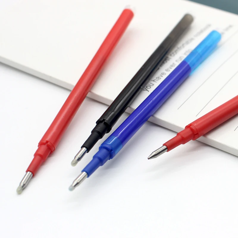 0 7 мм стираемая ручка Пресс набор гелевых ручек 8 цветов стержень со стираемыми