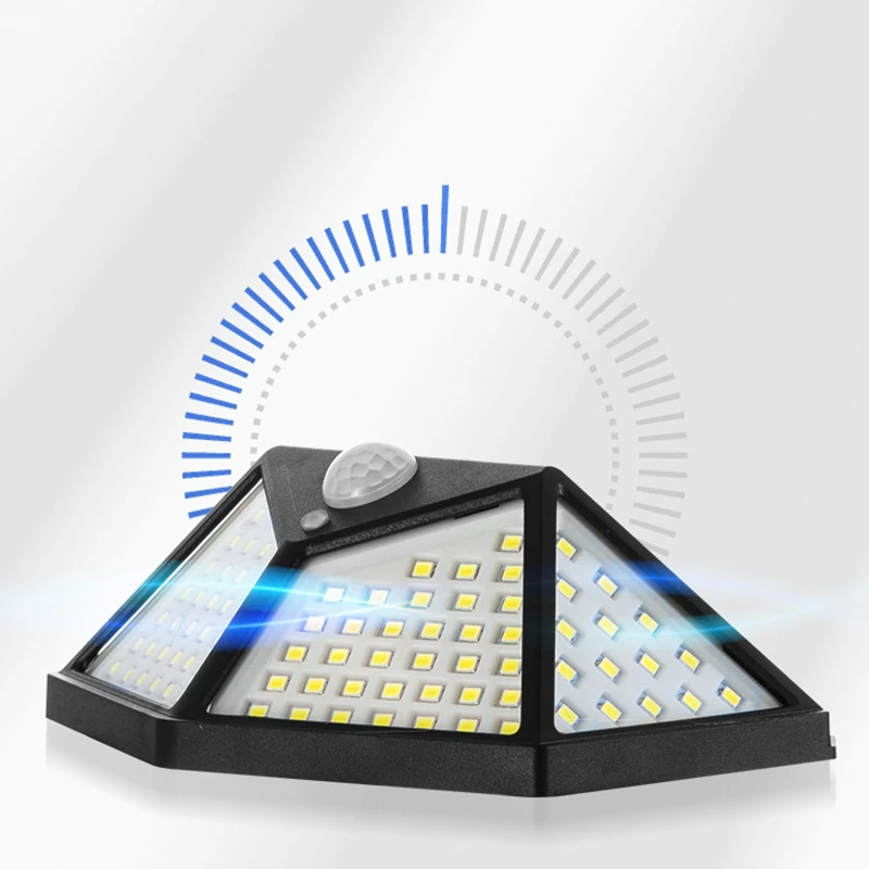 Solar Lights Outdoor 100 LED Motion Sensor Security Solar Power Wall Lamp
Solar Lights Outdoor 100 LED Motion Sensor Security Solar Power Wall Lamp