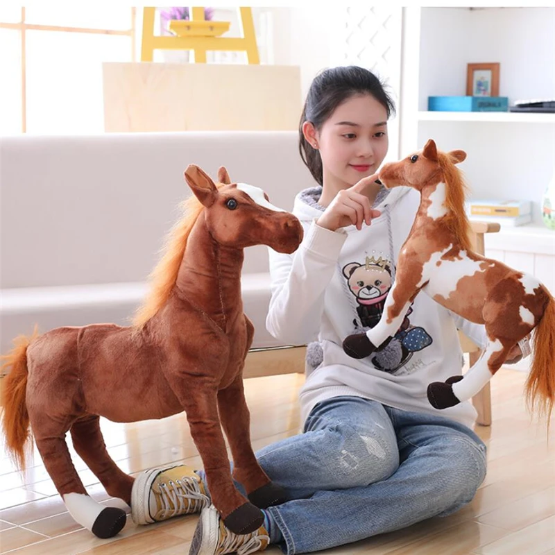 30-90cm 4 Styles Simulation Horse Plush Toy Stuffed Lifelike Animal Doll Baby Kids Birthday Gift Home Shop Decor Triver Toy
30-90cm 4 Styles Simulation Horse Plush Toy Stuffed Lifelike Animal Doll Baby Kids Birthday Gift Home Shop Decor Triver Toy
