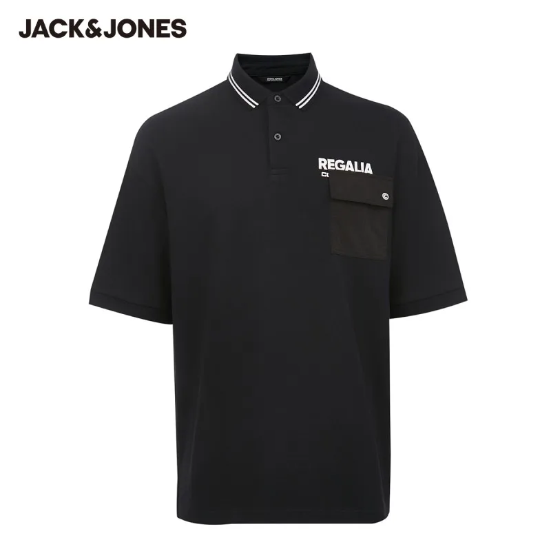 JackJones Turn-down Collar Letter Printed Men's Polo Shirt Loose Fit Casual Short-sleeved Polo Shirt Tops Menswear| 220306034
JackJones Turn-down Collar Letter Printed Men's Polo Shirt Loose Fit Casual Short-sleeved Polo Shirt Tops Menswear| 220306034