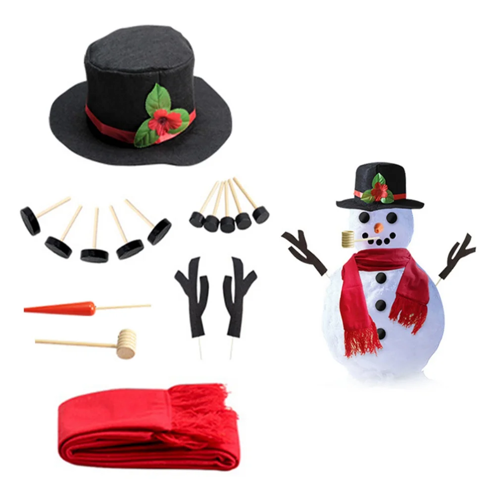 13/14/15/16pcs Simulation Christmas Snowman Dress Up Set Accessories Funny Make Snowman Family Tool Kit Decorative Suit
13/14/15/16pcs Simulation Christmas Snowman Dress Up Set Accessories Funny Make Snowman Family Tool Kit Decorative Suit