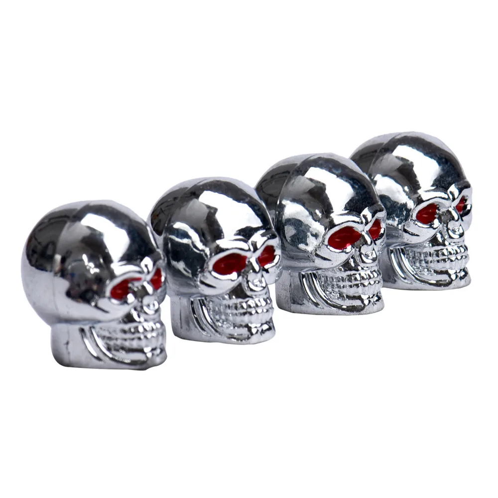 Hot 4Pcs/lot Universal Red Eyes Skull Wheel Tire Rim Valve Caps Car Motorcycle Bicycle Tyre Air Stem Cap Dust Cover Accessories
Hot 4Pcs/lot Universal Red Eyes Skull Wheel Tire Rim Valve Caps Car Motorcycle Bicycle Tyre Air Stem Cap Dust Cover Accessories