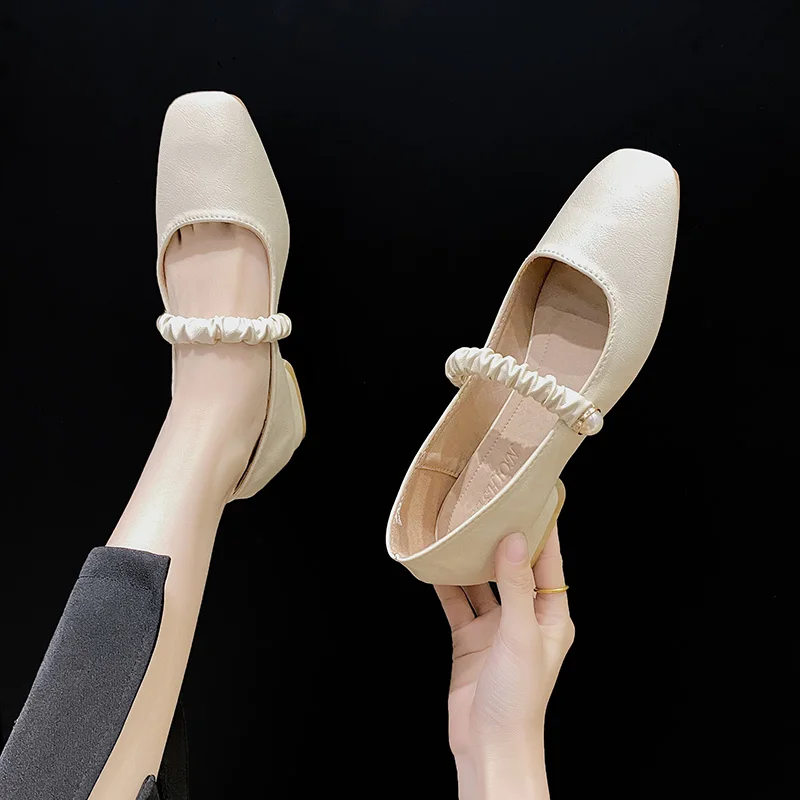 Block Heels For Women Pumps Shallow Mouth Sandals Ladies Square Toe Lace-Up Grandmother's Leather Shoes 2021 Mary Jane Slip On C
Block Heels For Women Pumps Shallow Mouth Sandals Ladies Square Toe Lace-Up Grandmother's Leather Shoes 2021 Mary Jane Slip On C