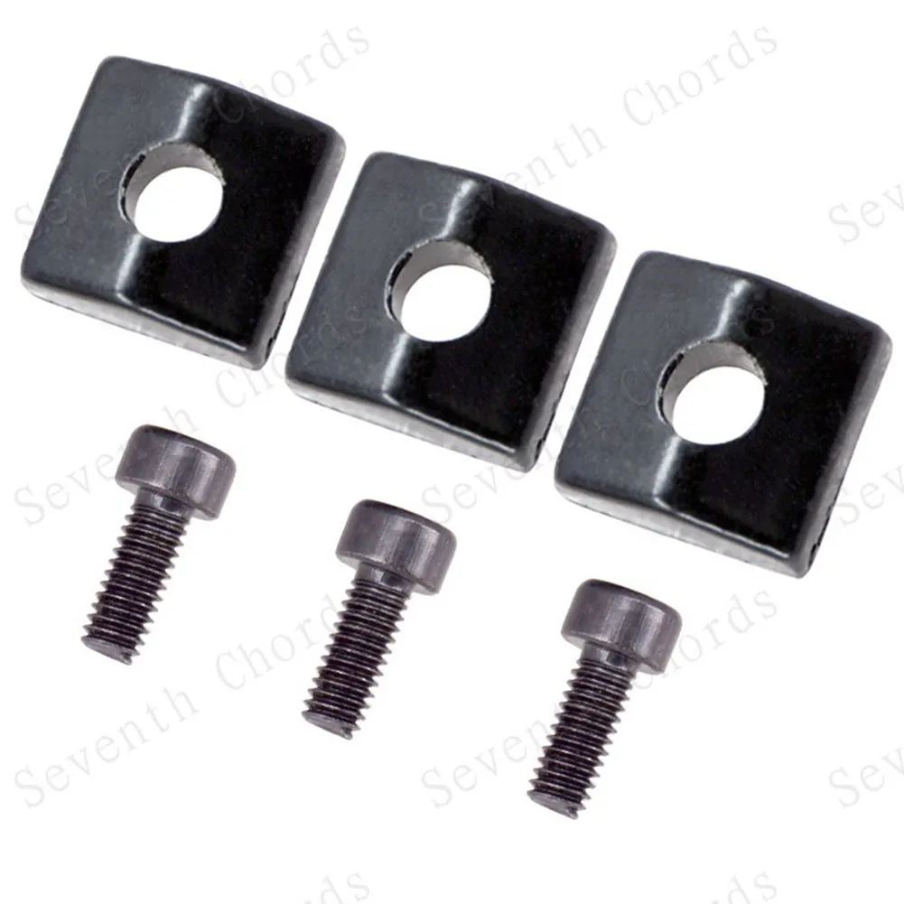 3 Set Electric Guitar Tremolo Locking Nut Block Clamp And Screws For Floyd Rose Guitar Tremolo Bridge Strings Locking System
3 Set Electric Guitar Tremolo Locking Nut Block Clamp And Screws For Floyd Rose Guitar Tremolo Bridge Strings Locking System