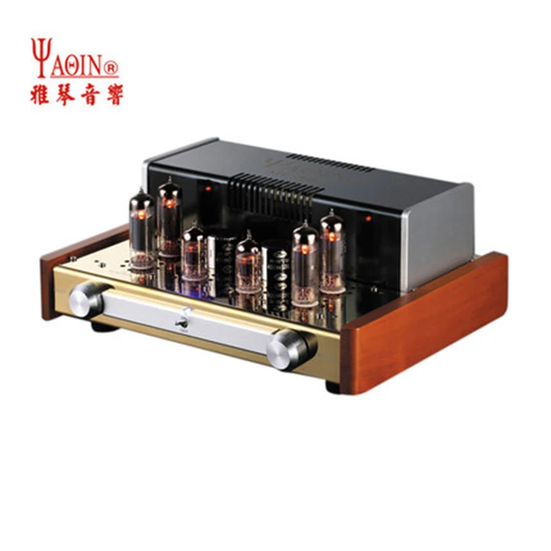 Горячий YAQIN MC-84L класс A ламповый усилитель Fever Hifi домашний предусилитель