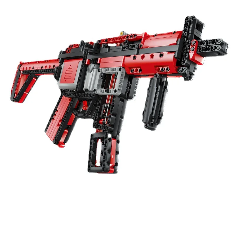 Gulo gulo 788Pcs Military Series MP5 Submachine Gun Electric Motor Building Blocks City Weapon Bricks Toys For kids Birthday Gif
Gulo gulo 788Pcs Military Series MP5 Submachine Gun Electric Motor Building Blocks City Weapon Bricks Toys For kids Birthday Gif