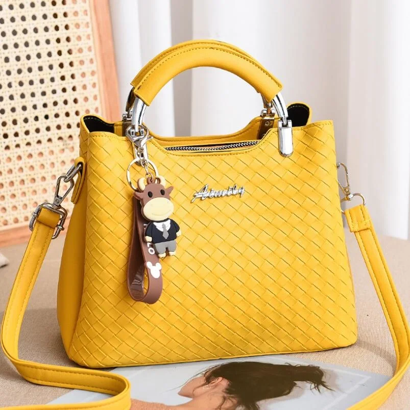 2021 New Fashion Woven Pattern Womens Handbag Simple Matcha Green Female Bag Casual Lady One-Shoulder Bags Womens Messenger Bag
2021 New Fashion Woven Pattern Womens Handbag Simple Matcha Green Female Bag Casual Lady One-Shoulder Bags Womens Messenger Bag