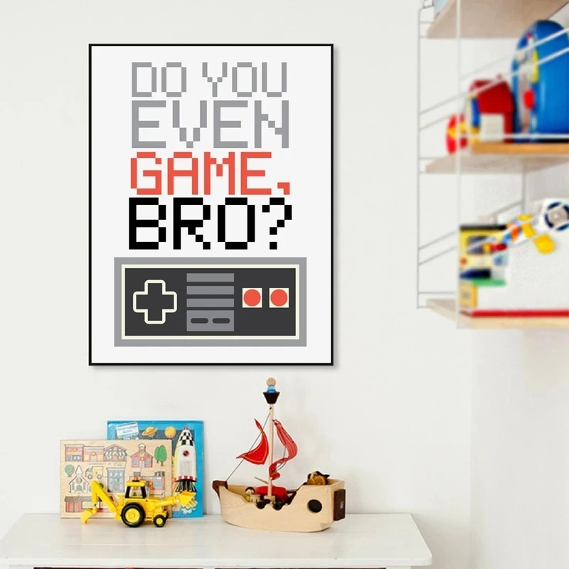 Wall Art Home Decoration Modular Pictures Painting Games Controller Nordic Style Prints Canvas Letter Poster For Children Room
Wall Art Home Decoration Modular Pictures Painting Games Controller Nordic Style Prints Canvas Letter Poster For Children Room