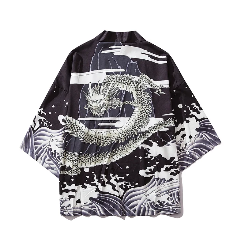 Japanese Unisex Kimono Streetwear Men's Women's Cardigan Harajuku Anime Robe Anime Costume 2021 Summer Japanese Clothes Yukata
Japanese Unisex Kimono Streetwear Men's Women's Cardigan Harajuku Anime Robe Anime Costume 2021 Summer Japanese Clothes Yukata