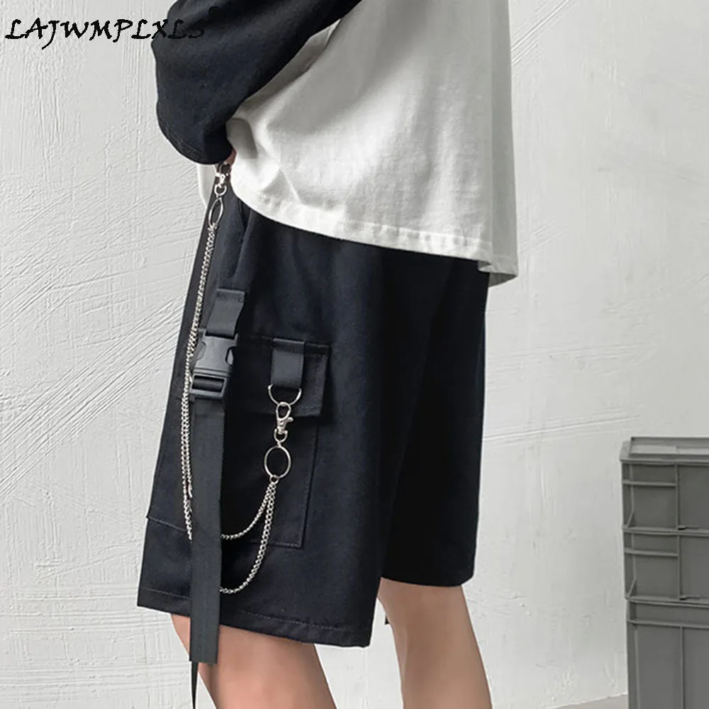 2021 Goth Men's Shorts Summer Mens Beach Shorts Black chainHip Hop Streetwear Casual Male Sportswear Shorts Homme Clothing
2021 Goth Men's Shorts Summer Mens Beach Shorts Black chainHip Hop Streetwear Casual Male Sportswear Shorts Homme Clothing